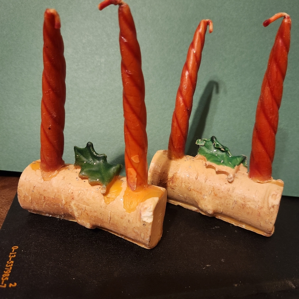 Gurley Candles Yule Log